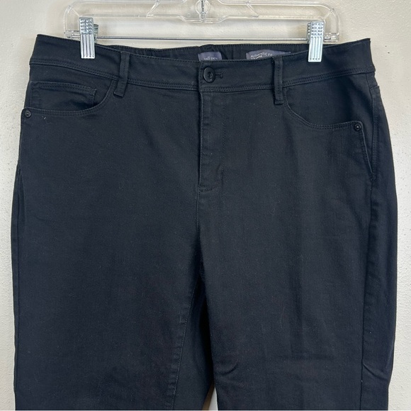 J. Jill Black Womens 16 Authentic Fit Slim Ankle Pants Traditional Old Money - Picture 3 of 12